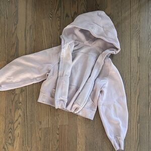 Lululemon Scuba Hoodie. Light Purple Hooded Sweatshirt